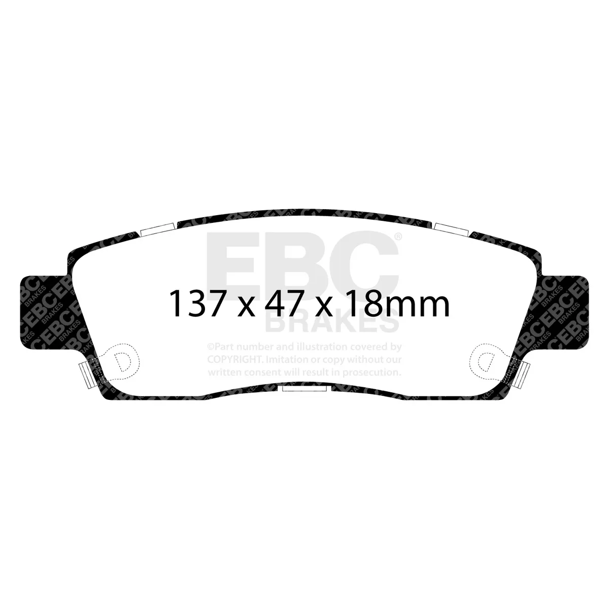 S8 Kits Orangestuff and GD Rotors; Rear; FMSI Pad No. D883; Vented; 6 Bolt Holes; 331mm Dia.; 53.4mm Height; 20mm Thick; 75.6mm Center Hole Dia.; product image