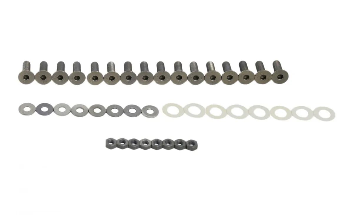Jeep JK Door Hinge Set 8 Pieces 4 Door 07-18 Wrangler JK Bare Grey Kentrol product image