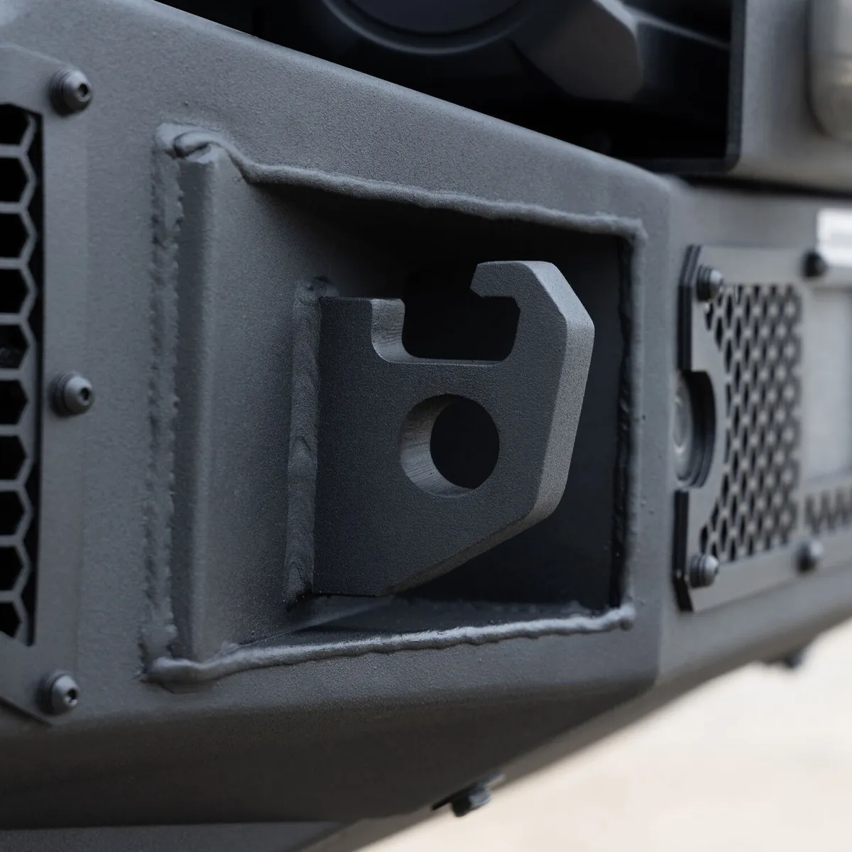 Go Rhino 331400T - Rockline Winch-Ready Front Full Width Bumper For Ford Bronco - Textured Black product image