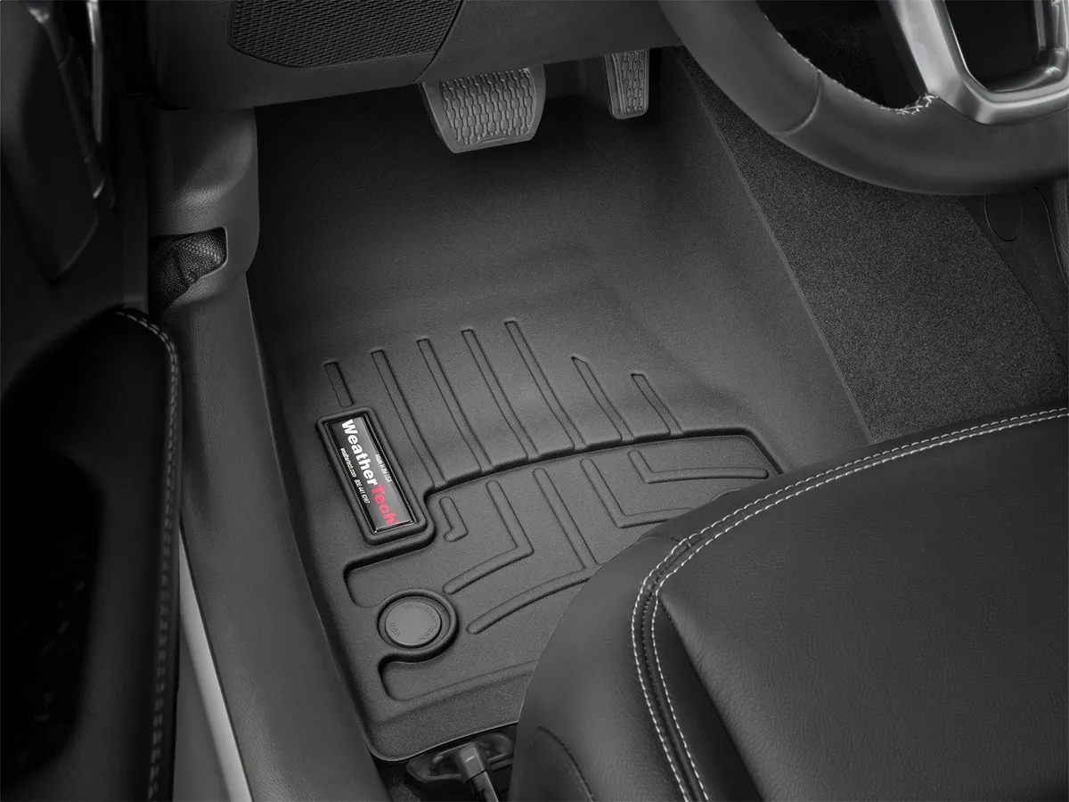 WeatherTech Front Floor Liners, Black - JL/JT product image
