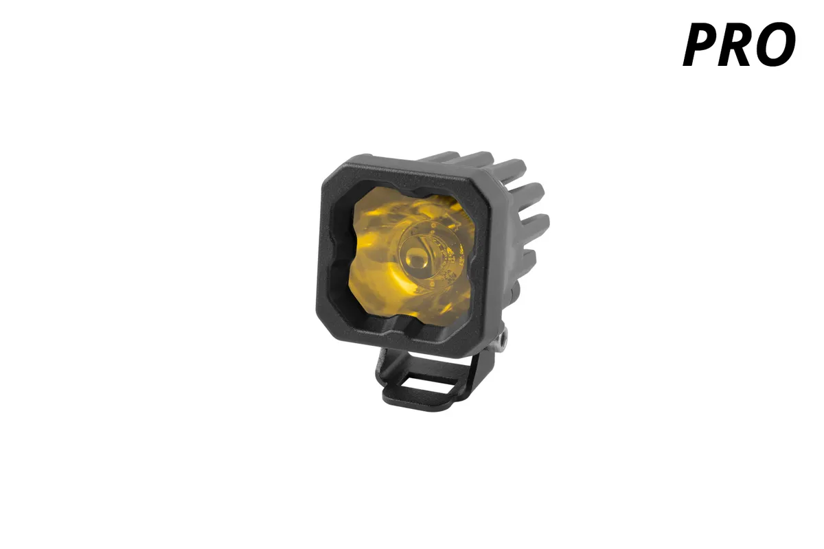 Diode Dynamics - Stage Series C1 LED Pod Pro Yellow Spot Standard ABL (single) product image