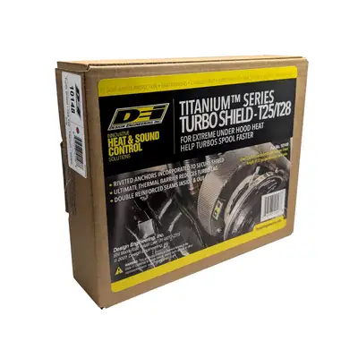 Design Engineering DEI Titanium Turbo Shield - T25T28 - Custom Fit Turbo Blanket