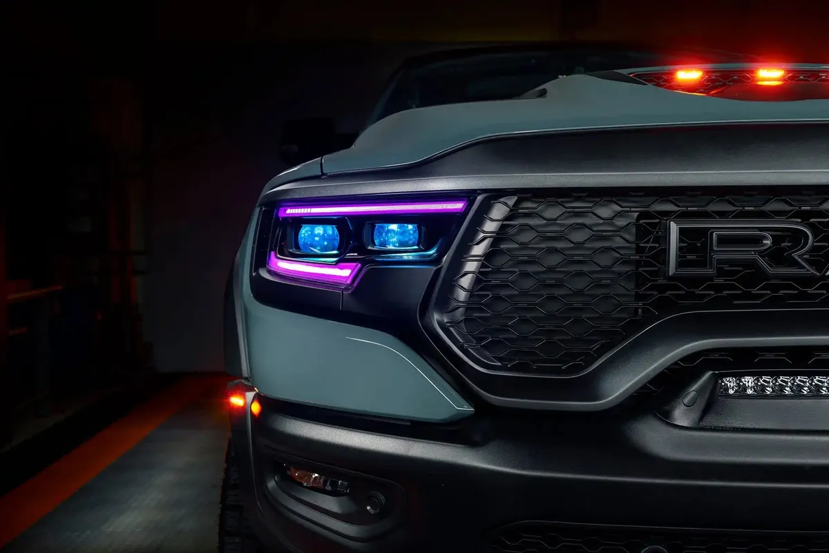 Oracle Lighting 2019-2021 RAM 1500 Colorshift RGB Headlight Demon Eye Kit - LED Projector Headlights product image