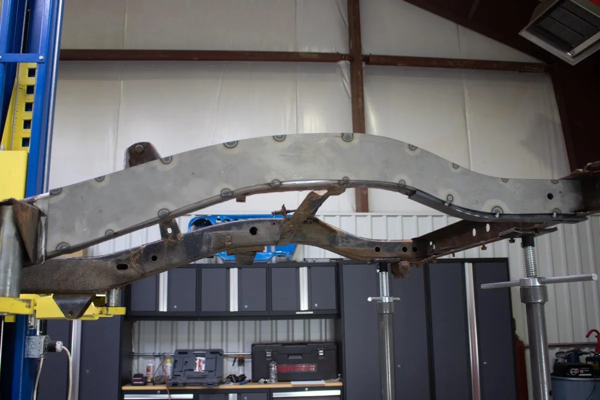 Rust Buster 1976-1983 Jeep CJ5 & 1976-1986 Jeep CJ7 Rear Frame Stiffeners RB1006 product image