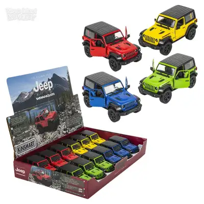 No Brand 5\" Die-Cast 2018 Jeep Wrangler Hard Top 12/Display