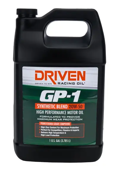 Driven Racing Oil Driven Racing Oil, LLC 19508 GP-1 Synthetic Blend 20W-50 - Drum