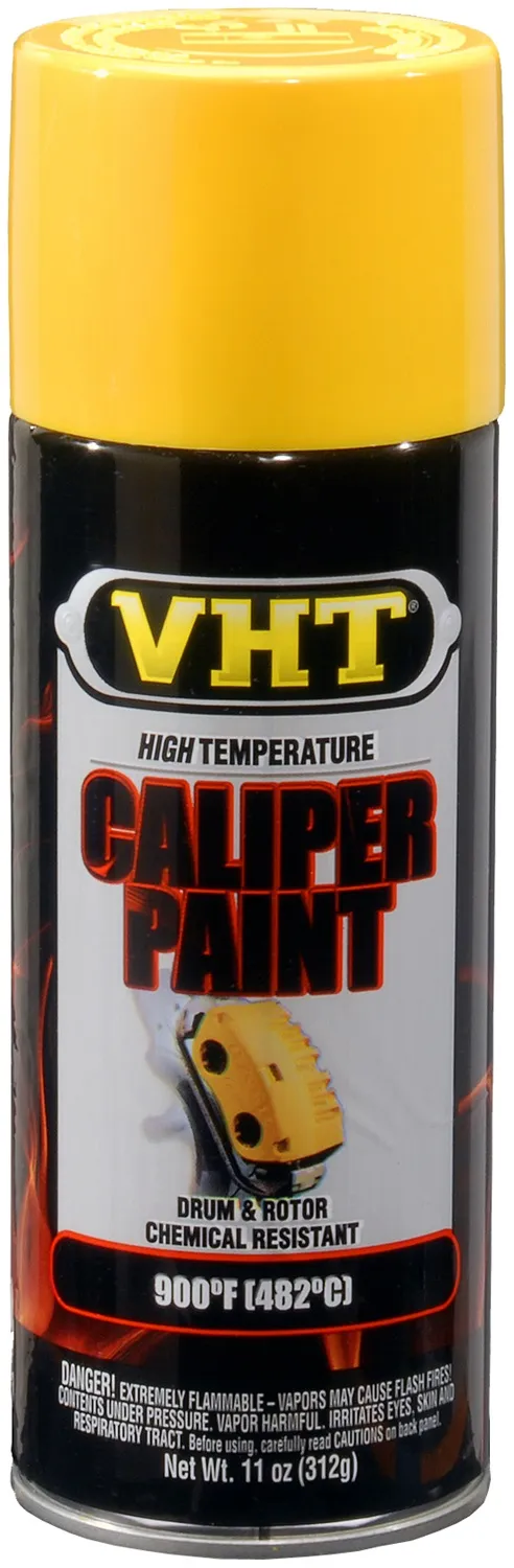 High Temperature Caliper Paint; Bright Yellow; 11 Oz. Aerosol product image