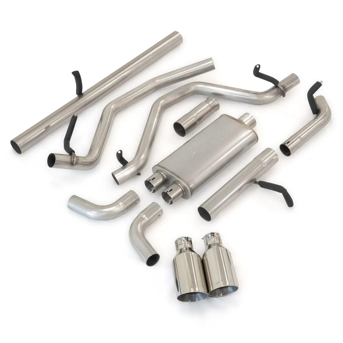 0913 gm 5.3l 2.5in Exhaust System Catback Polished W/Polished Tips product image