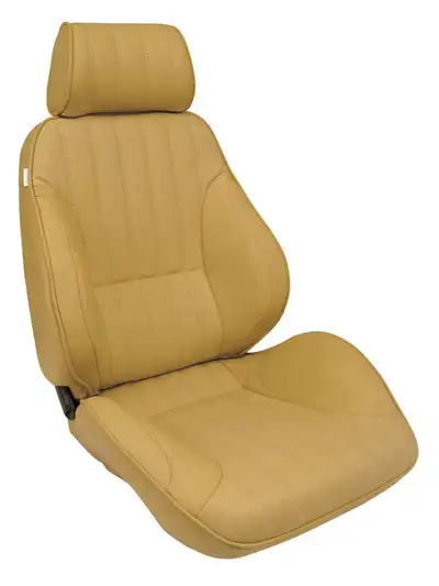 Scat Cranks Rally Recliner Seat - RH - Beige Vinyl