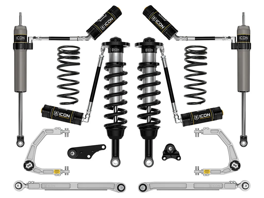 ICON Vehicle Dynamics ICON 2024-2025 Toyota Tacoma 1.25-3" Lift, Stage 7 Suspension System, Billet, Triple Rate Rear Springs