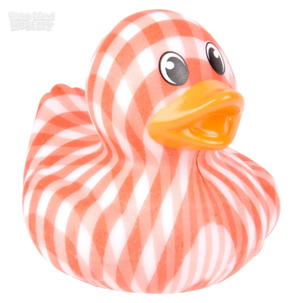 2\" Gingham Print Duckies product image