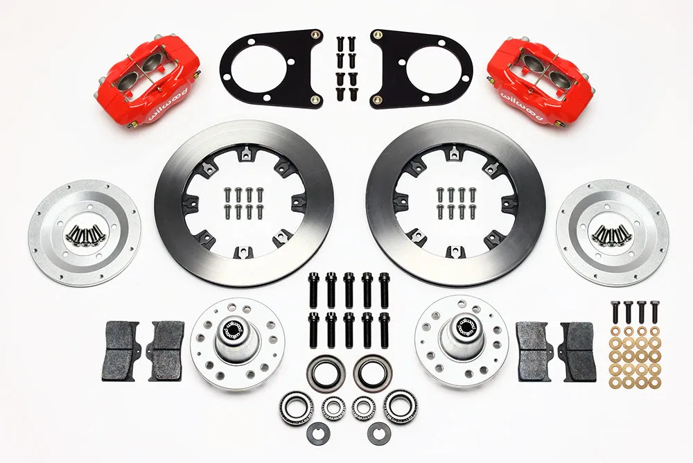 1937 - 1948 Ford Forged Dynalite Big Brake Front Brake Kit (Hub) - 140-8583 product image