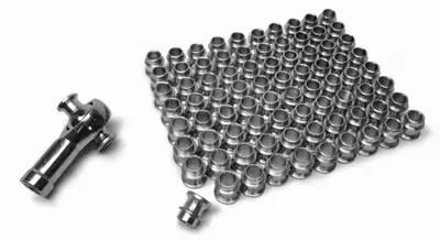 Steinjager For 12mm Rod Ends Straight Style Yields 10mm Bore Plated Steel 80 Pack