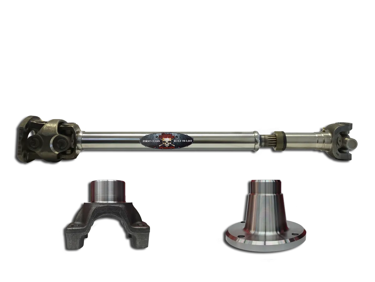 Adams Driveshaft Jk Front 1350 Cv Driveshaft [Extreme Duty Series] Solid U-Joint product image