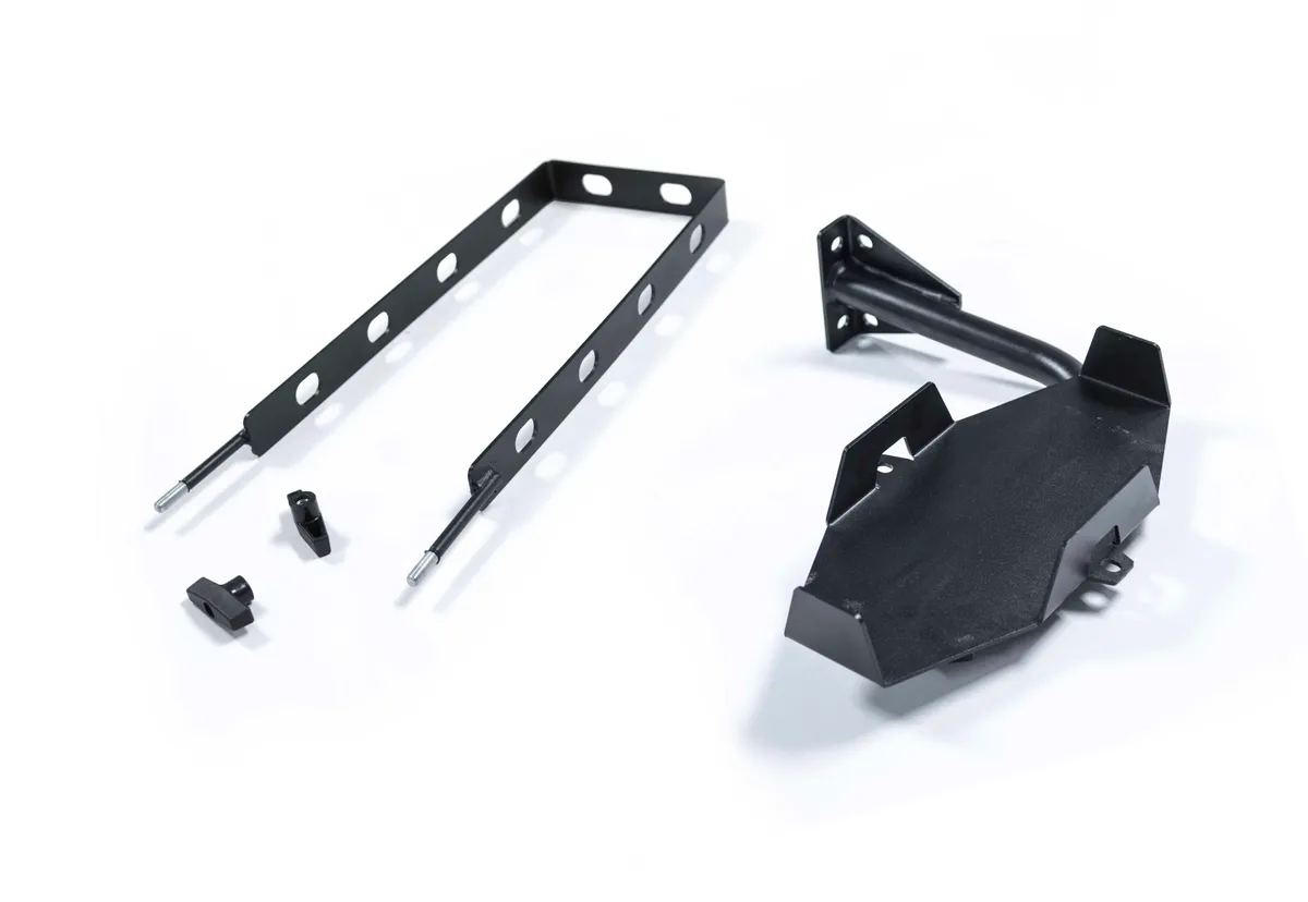 LOD Destroyer 5 Gallon Jerry Can Mount / Passenger Side Black Powder Coated - JL/JK product image