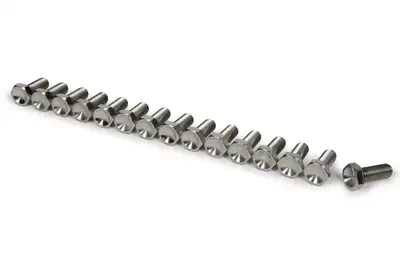 TI22 Performance Wheel Center Bolt Kit 15pcs Titanium