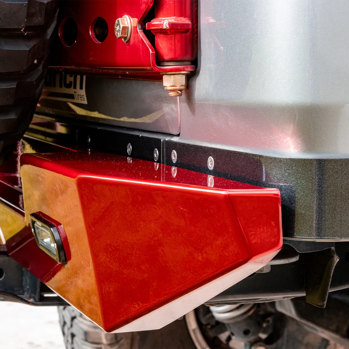 18c Wrangler Krawler Lite Bolt On Rear Bumper Raw product image