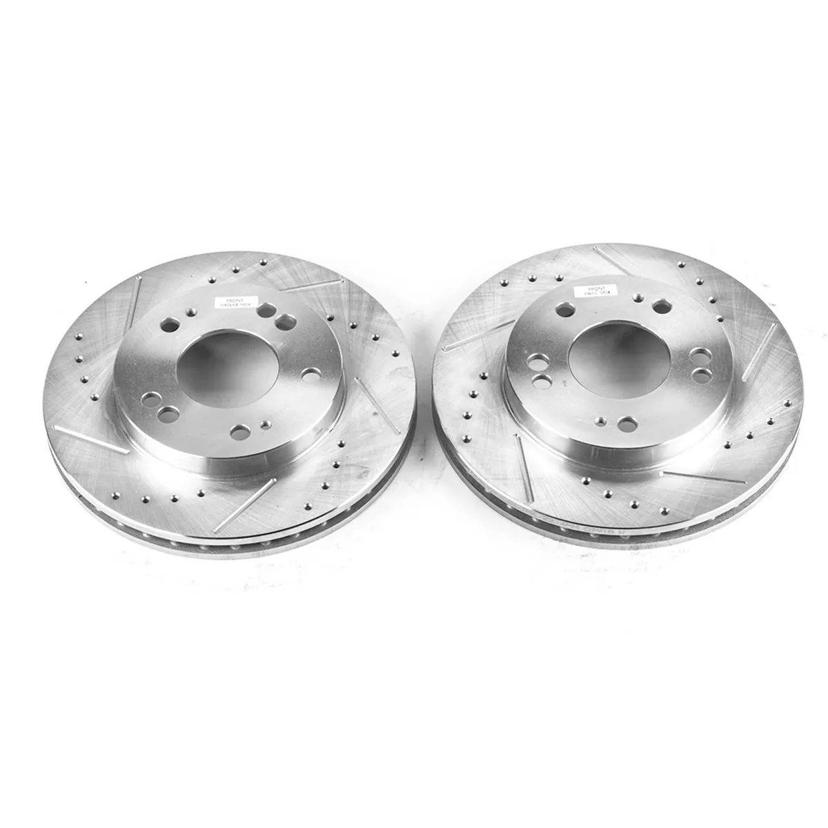 Drilledslotted Rotor Pair Front 2000-95 Chrysler Sebring 2005-01 Chrysler Sebring 2000-95 Dodge Avenger product image