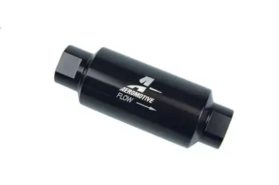 Aeromotive Fuel System Aeromotive 10 Micron, ORB-10 Black Fuel Filter