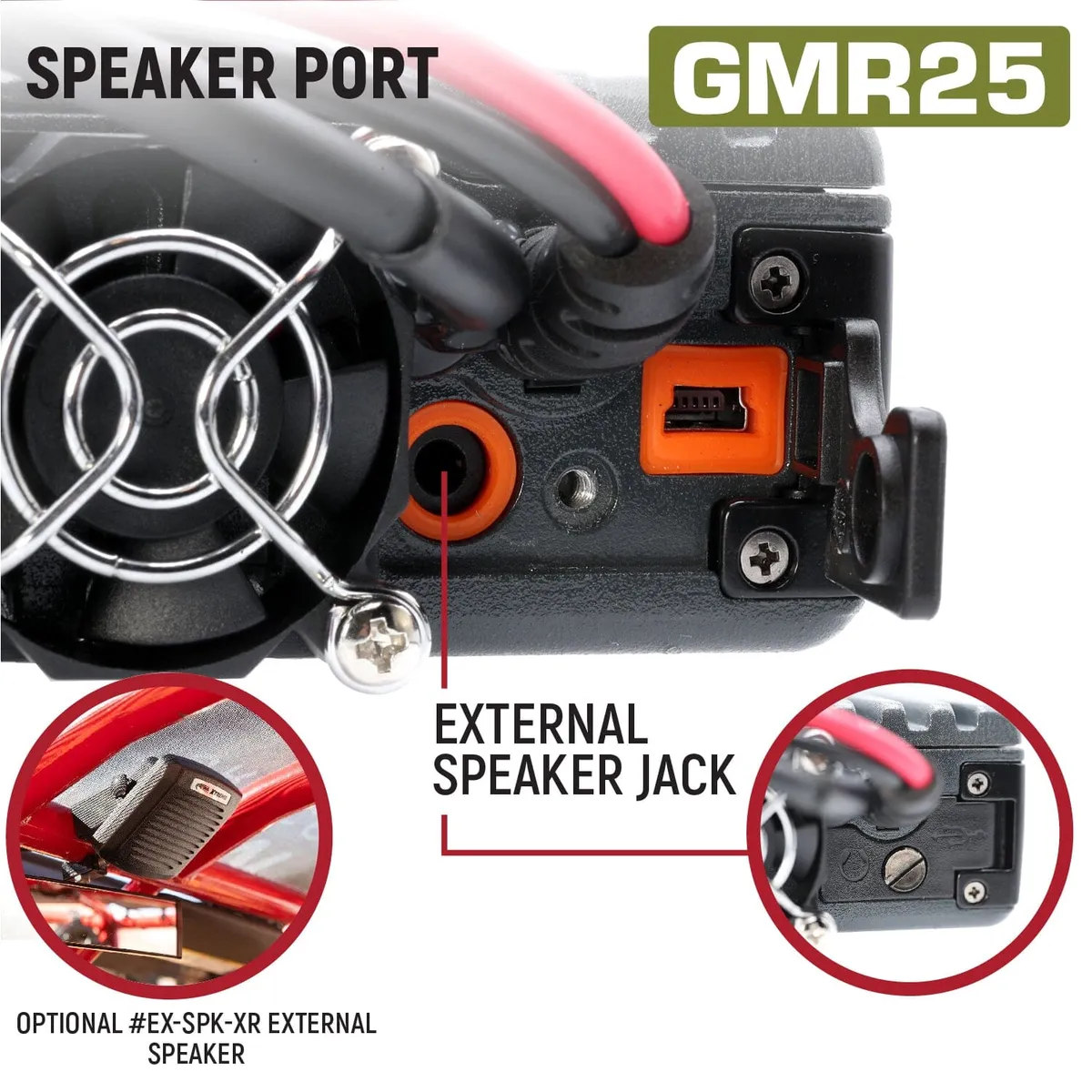 Essential Radio Kit Gmr25 Waterproof Gmrs Mobile 25watt Radio Kit With Externa product image