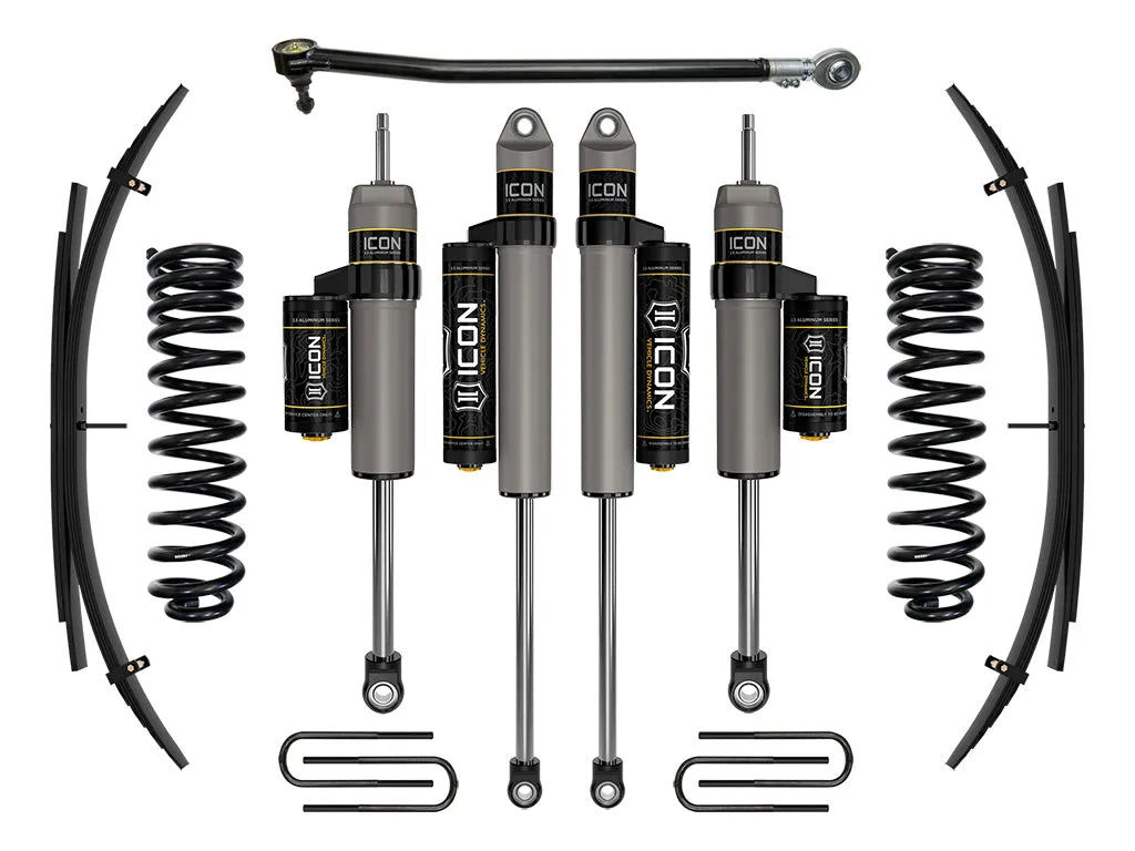 ICON Vehicle Dynamics ICON 2020-2022 Ford F-250/F-350 Super Duty 4WD Diesel, 2.5" Lift, Stage 3 Suspension System w/ Expansion Packs