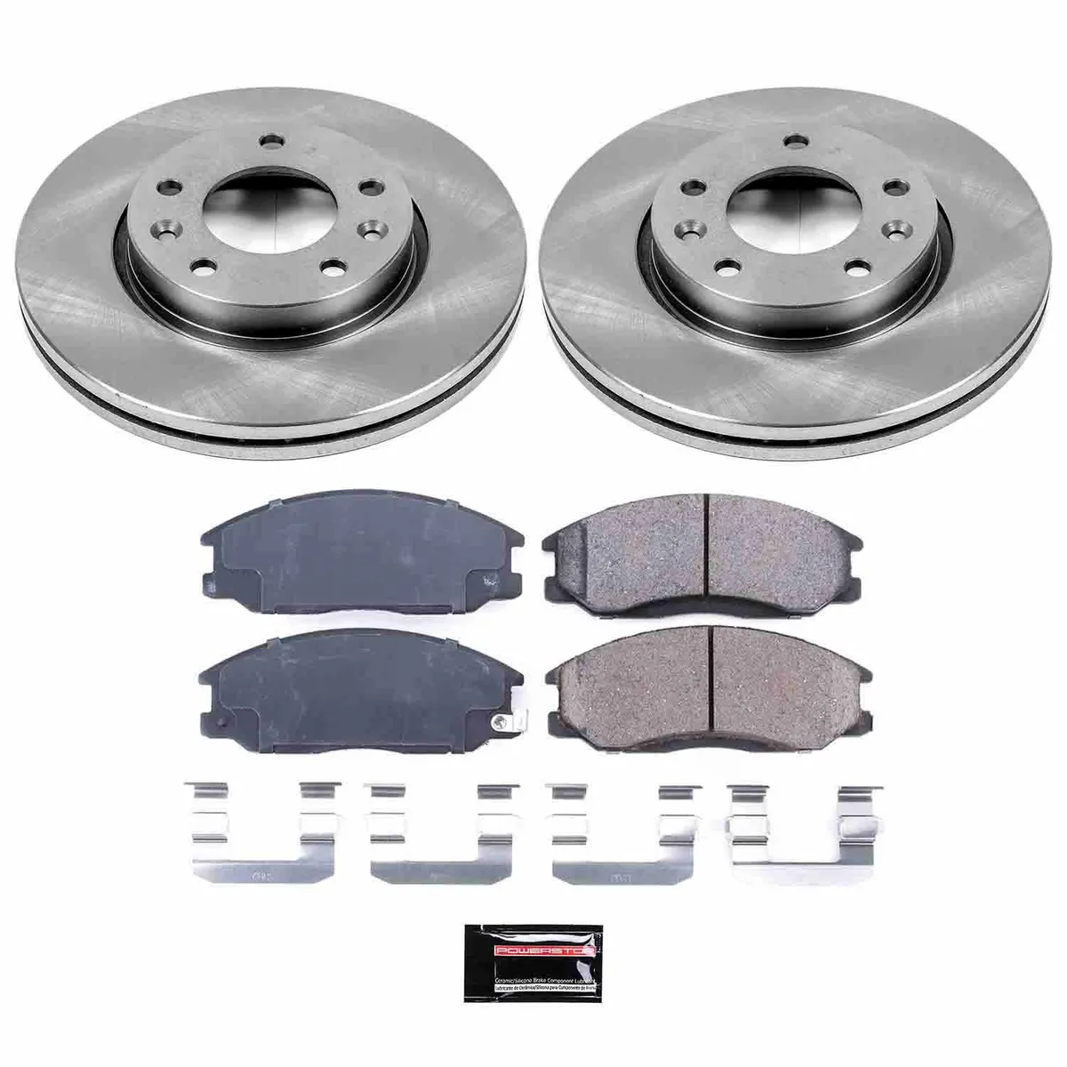Z17 Direct Replacement Kit: Rotors; Ceramic Pads W/Hardware product image