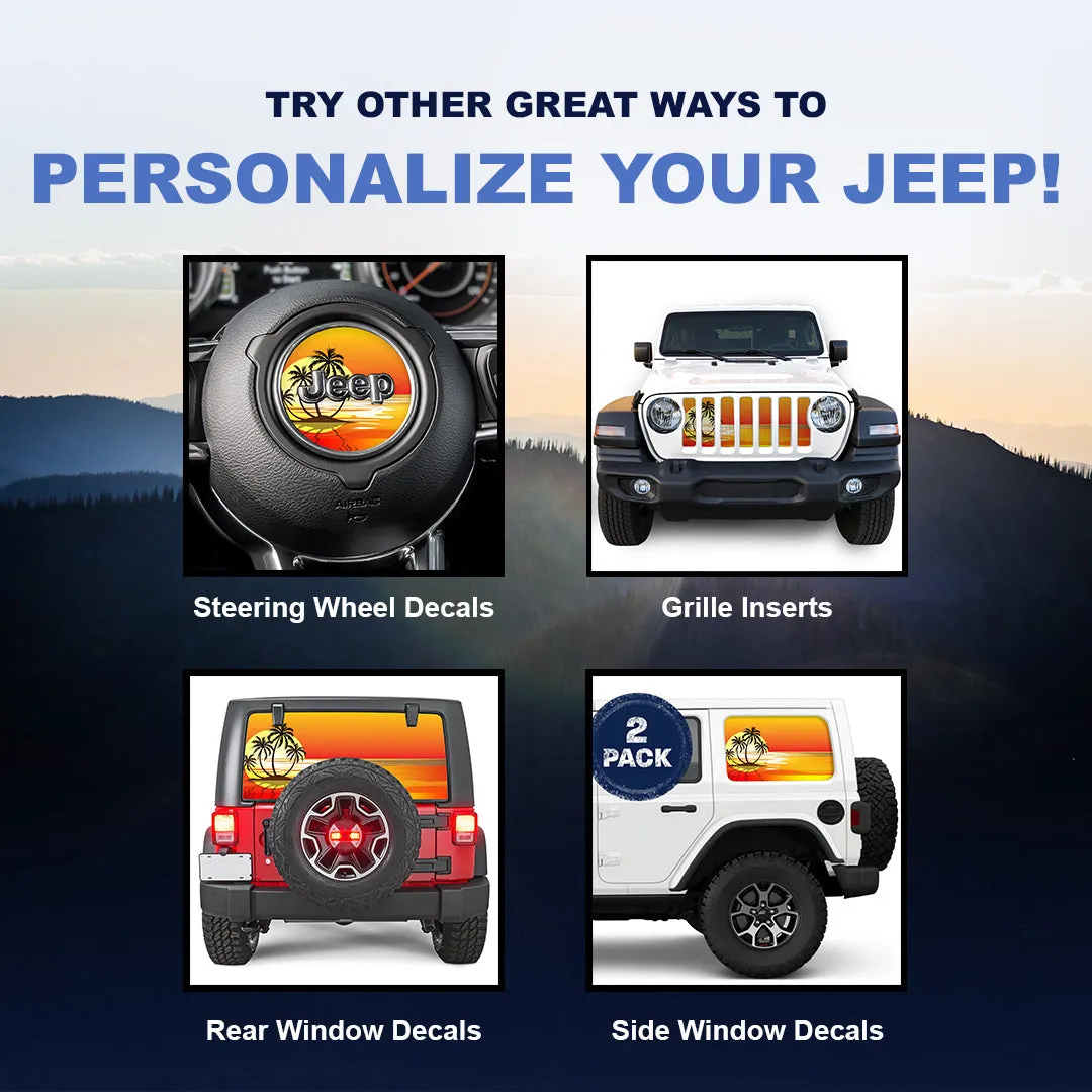 Endless Summer Collection - Palm Tree Grille Inserts product image