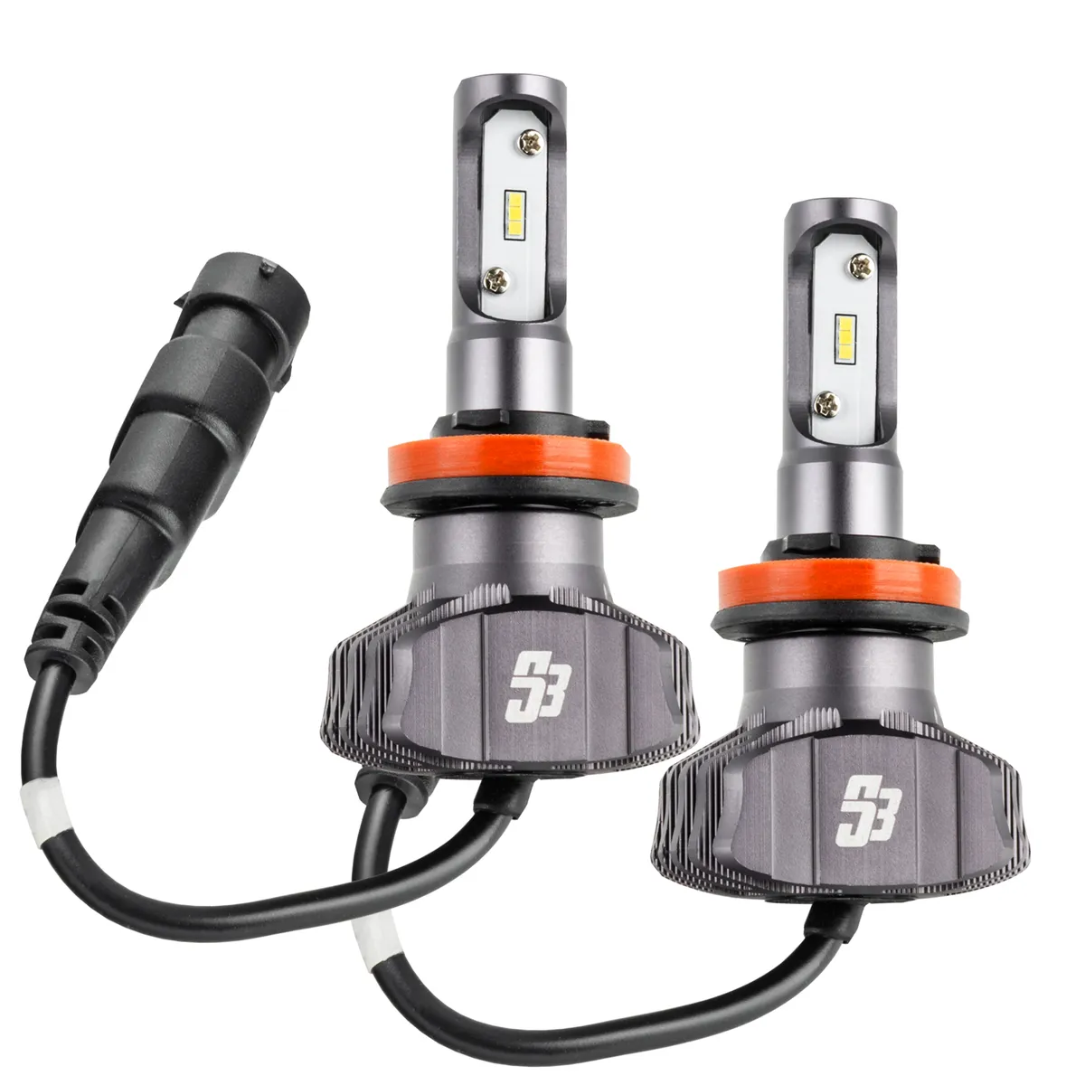 Oracle Lighting Oracle Lighting S5233-001 H8 S3 LED Headlight Bulb Conversion Kit, 6000K