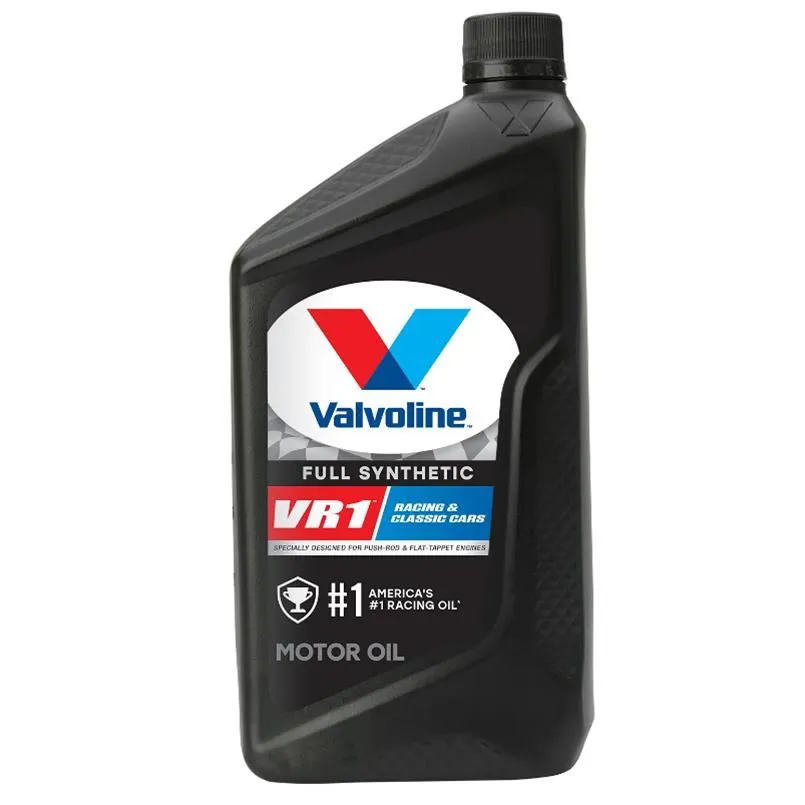 Valvoline 20w50 Race VR1 Oil Full Synthetic 1 Quart