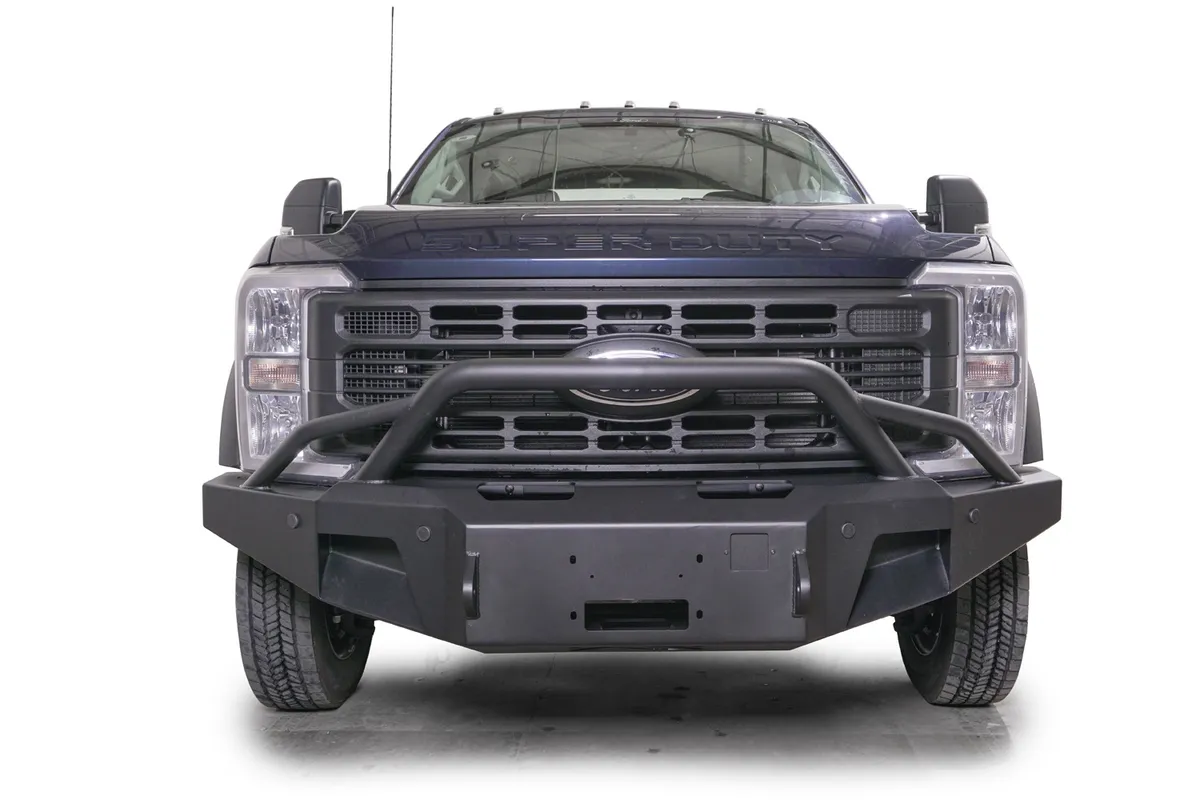 Ford F450-F550 Premium Front Bumper w/ Pre-Runner Guard Adaptive Cruise Control Compatible product image