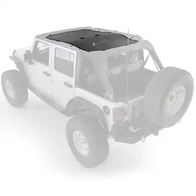 Smittybilt 0718 Wrangler (Jk) 4 Door Cloak Extended Mesh Top