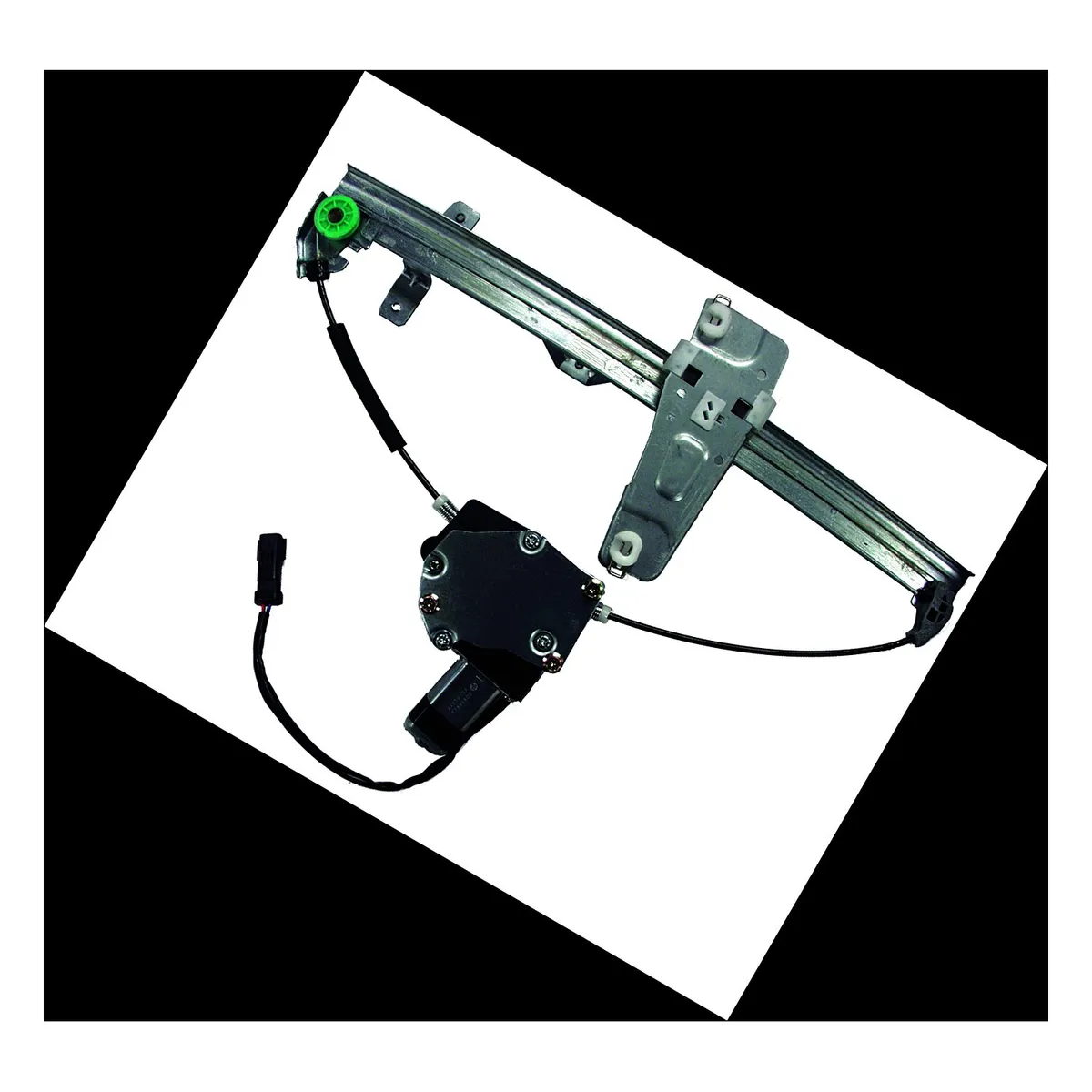 Crown Automotive Jeep Replacement 55363287AC Left Front Window Regulator for Jeep 00-04 WJ, WG Grand Cherokee, Motor Incl. product image