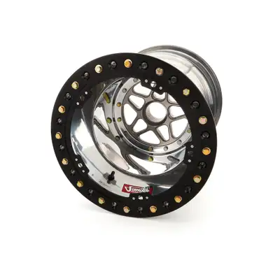 Sander Engineering Sprint Wheel 15x18 5in BS Outside Lock W/Cover