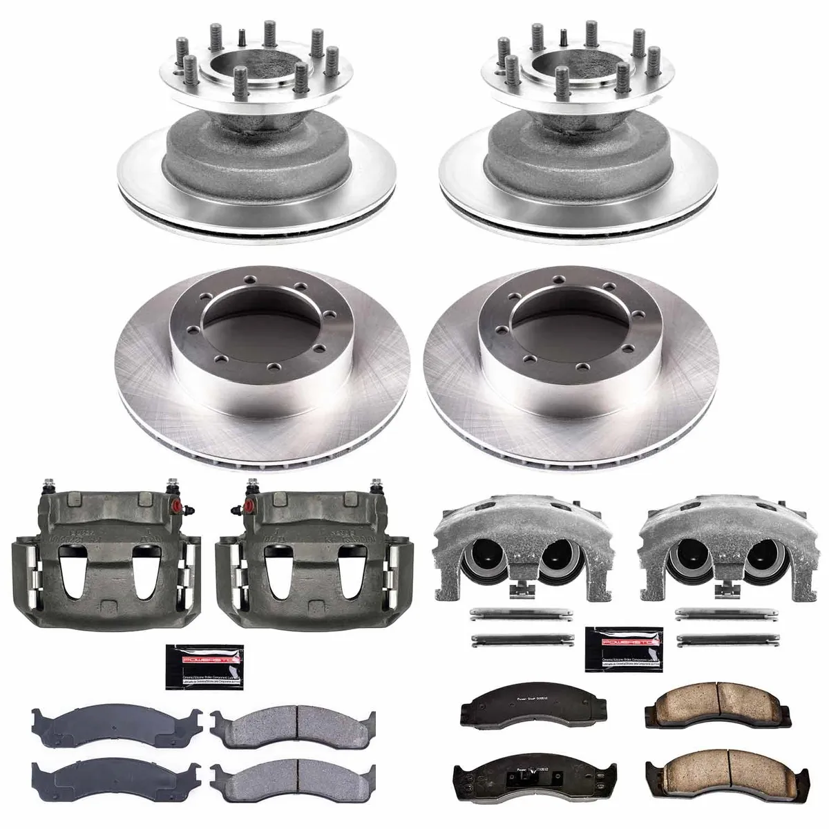 Z17 Direct Replacement Kit: Rotors; Ceramic Pads; Calipers product image