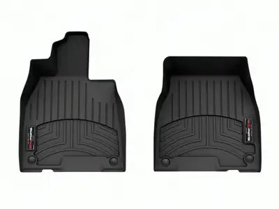 Weathertech FloorLiner™ DigitalFit®; Black; Front;