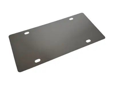 Eurosport Daytona Stainless Steel License Plate Blank