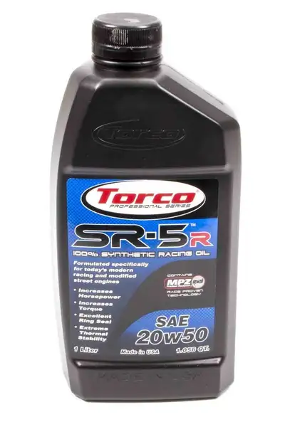 Torco SR-5R Synthetic Oil 20W50 1 Liter