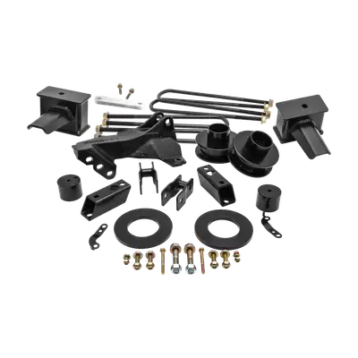ReadyLift 2.5ft. SST Lift Kit with 4ft. Rear Flat Blocks for 2 Piece Drive Shaft without Shocks
