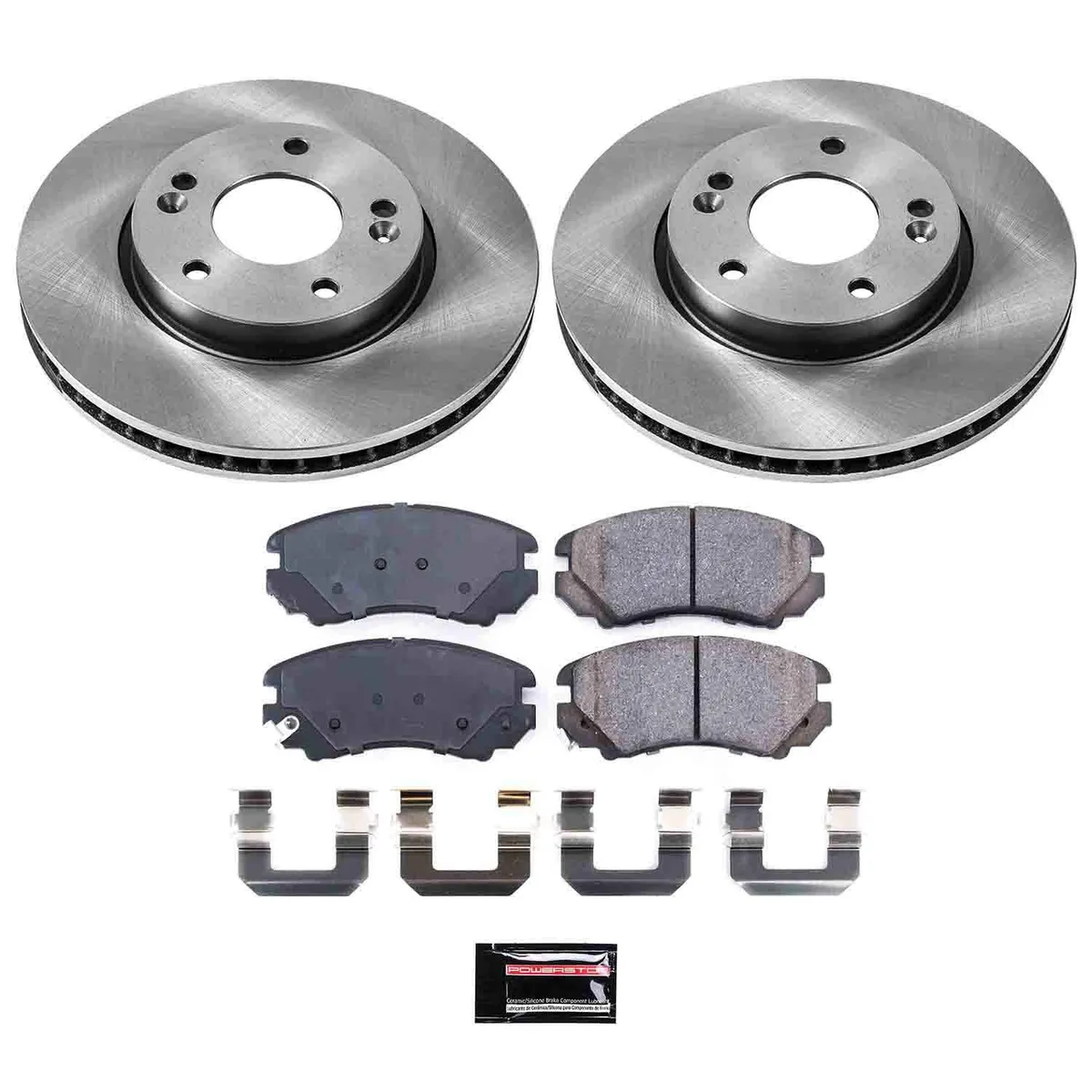 Z17 Direct Replacement Kit: Rotors; Ceramic Pads W/Hardware product image