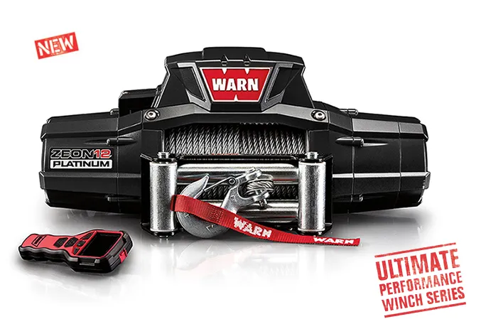 Warn ZEON 12 Platinum 12,000lb Winch with Wire Rope product image