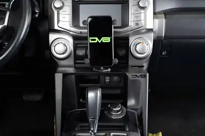 DV8 Offroad 2010-2024 Toyota 4Runner Center Console Molle Panels & Device Mount