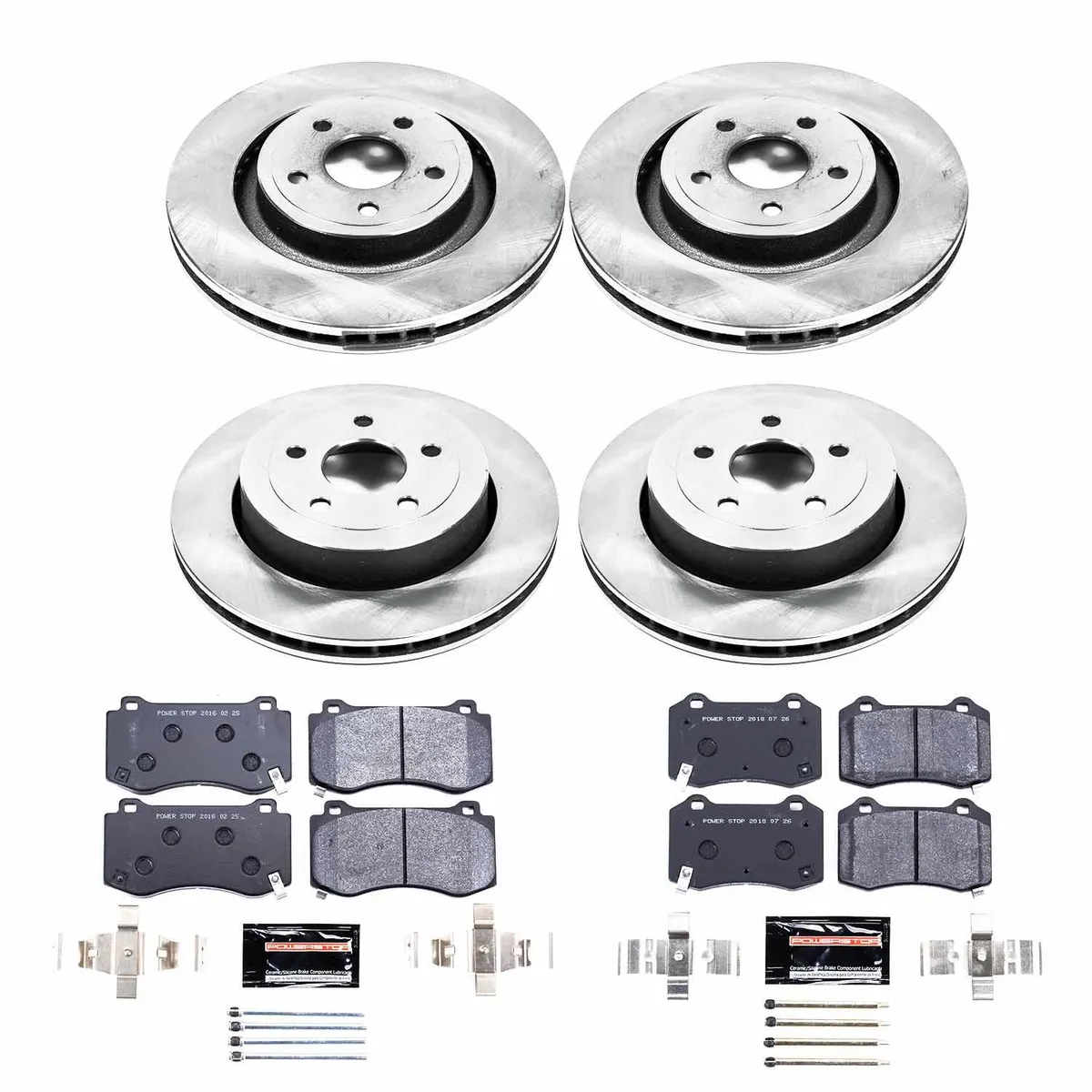 Track Day Kit-Stage 1 Kit For Track Day Enthusiasts: Rotors And Pads-For Use W/Street Tires product image