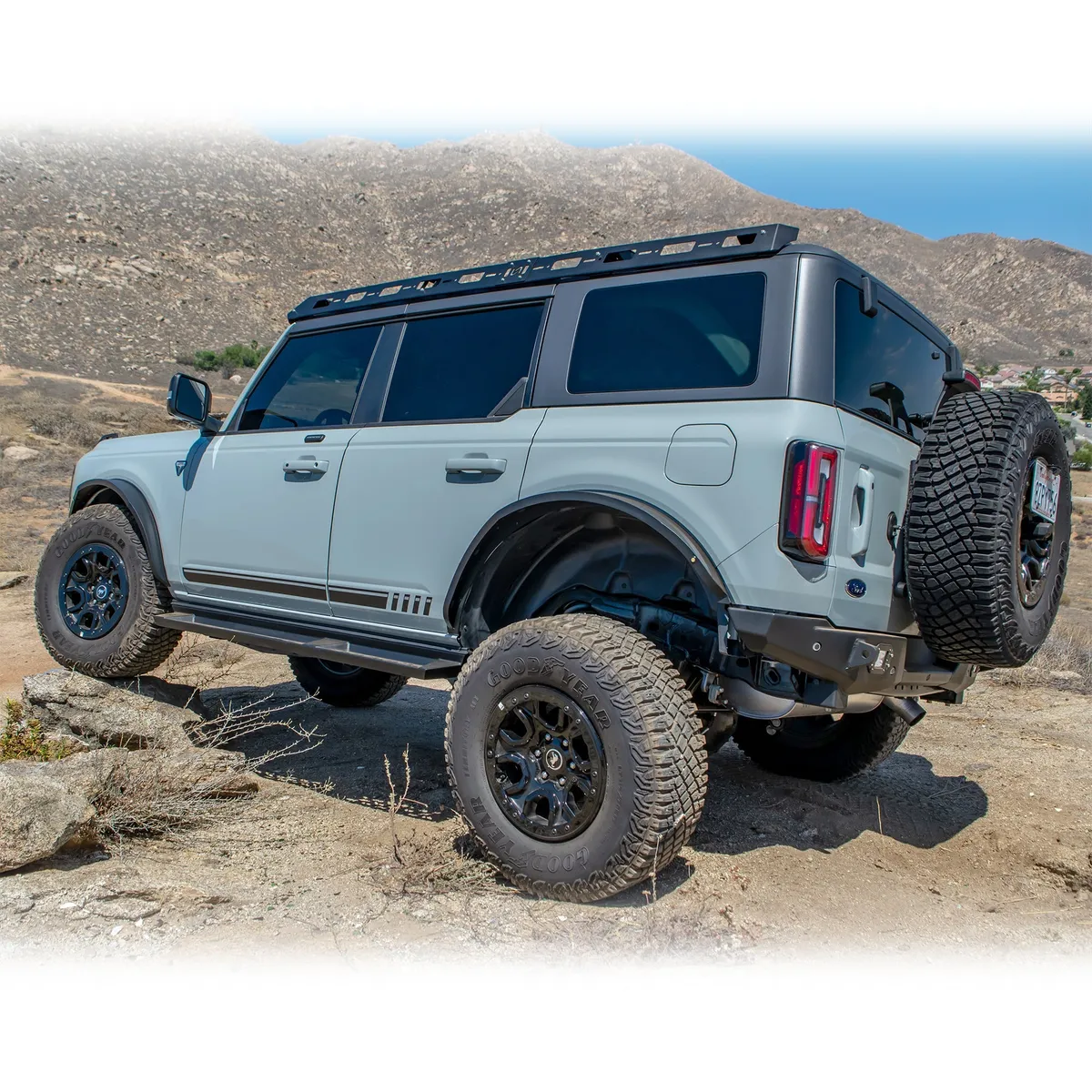 2021-2026 Ford Bronco Steel Fender Flares Kit w/ Marker Lights product image