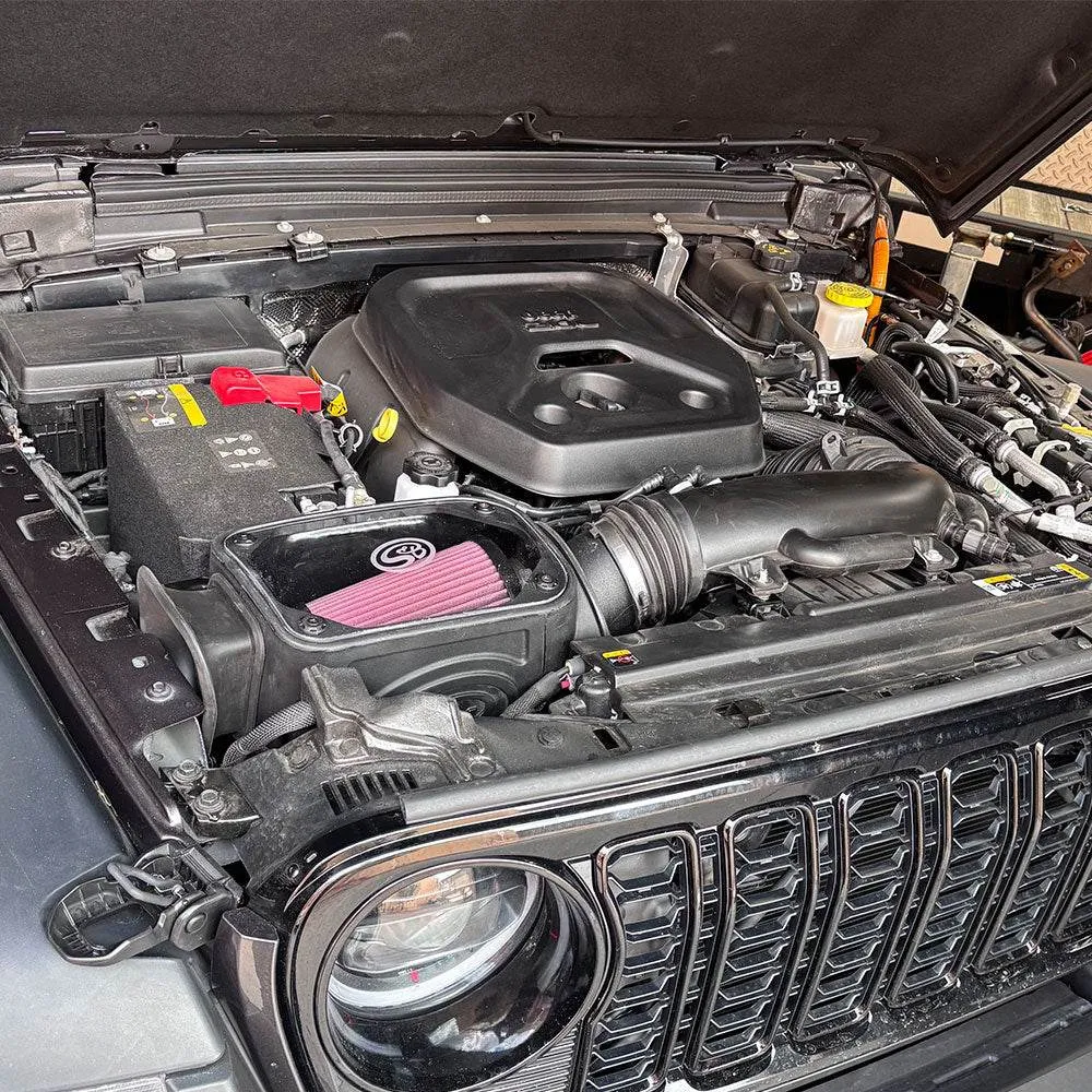 S B Filters Cold Air Intake 2024-2025 Jeep Wrangler 2.0L Turbo Hybrid 4XE 75-5199D product image
