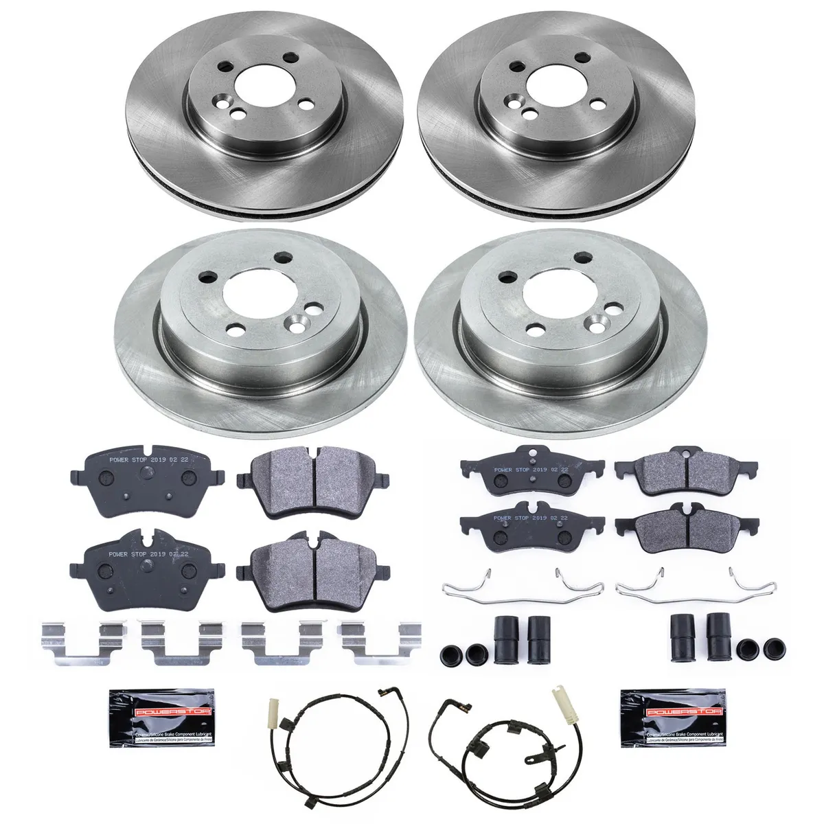 Track Day Kit-Stage 1 Kit For Track Day Enthusiasts: Rotors And Pads-For Use W/Street Tires product image
