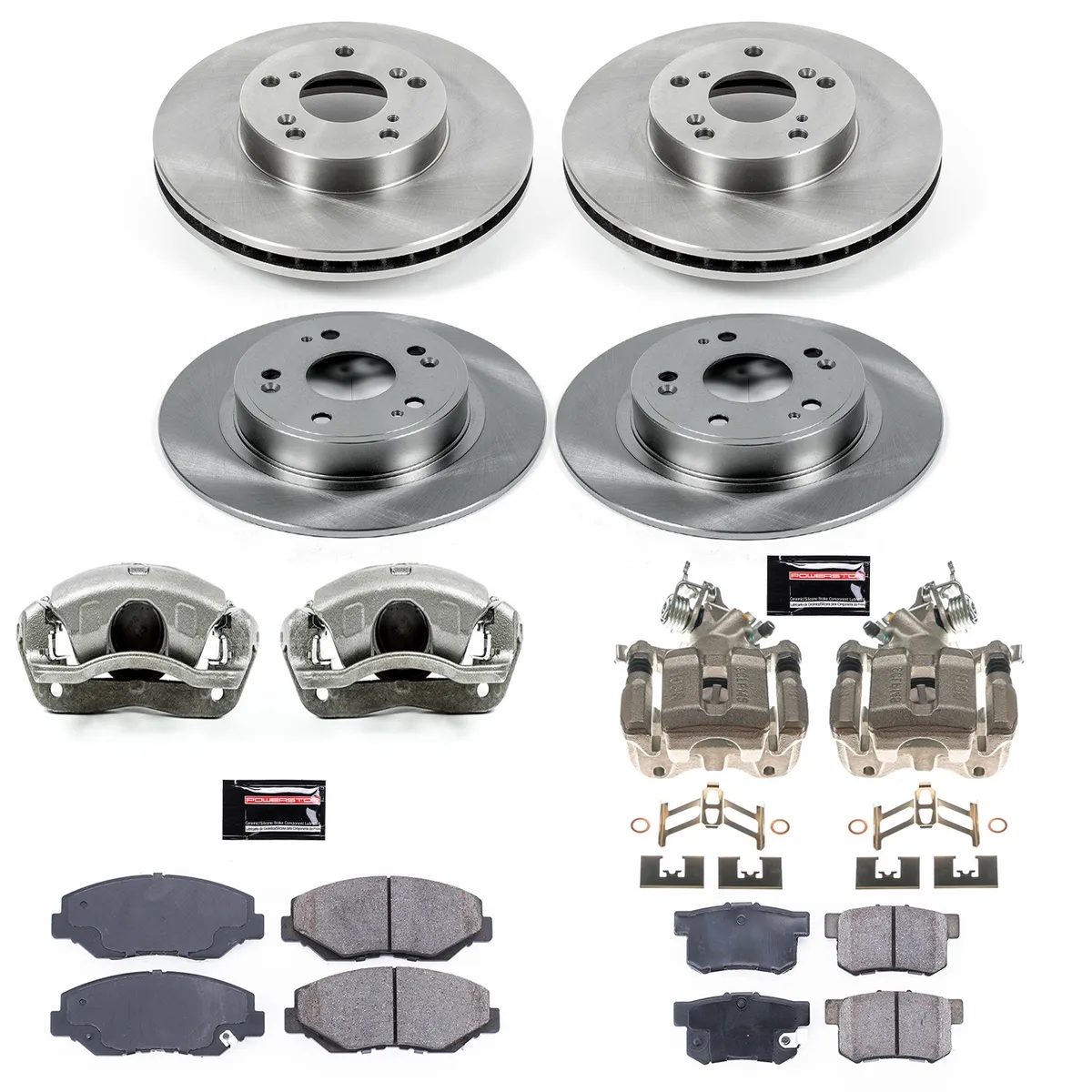 Z17 Direct Replacement Kit: Rotors; Ceramic Pads; Calipers product image