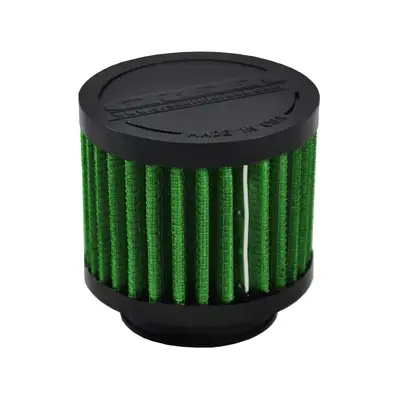 Green Filter USA Green Filter USA - Cone Filter - Crankcase filter ID=1.5 OD=3 L=2.5 rubber cap - 2126
