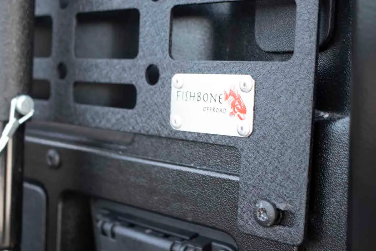 Fishbone Offroad Bedside Driver Side Molle Panel for 2016-2023 Toyota Tacoma FB21327 product image