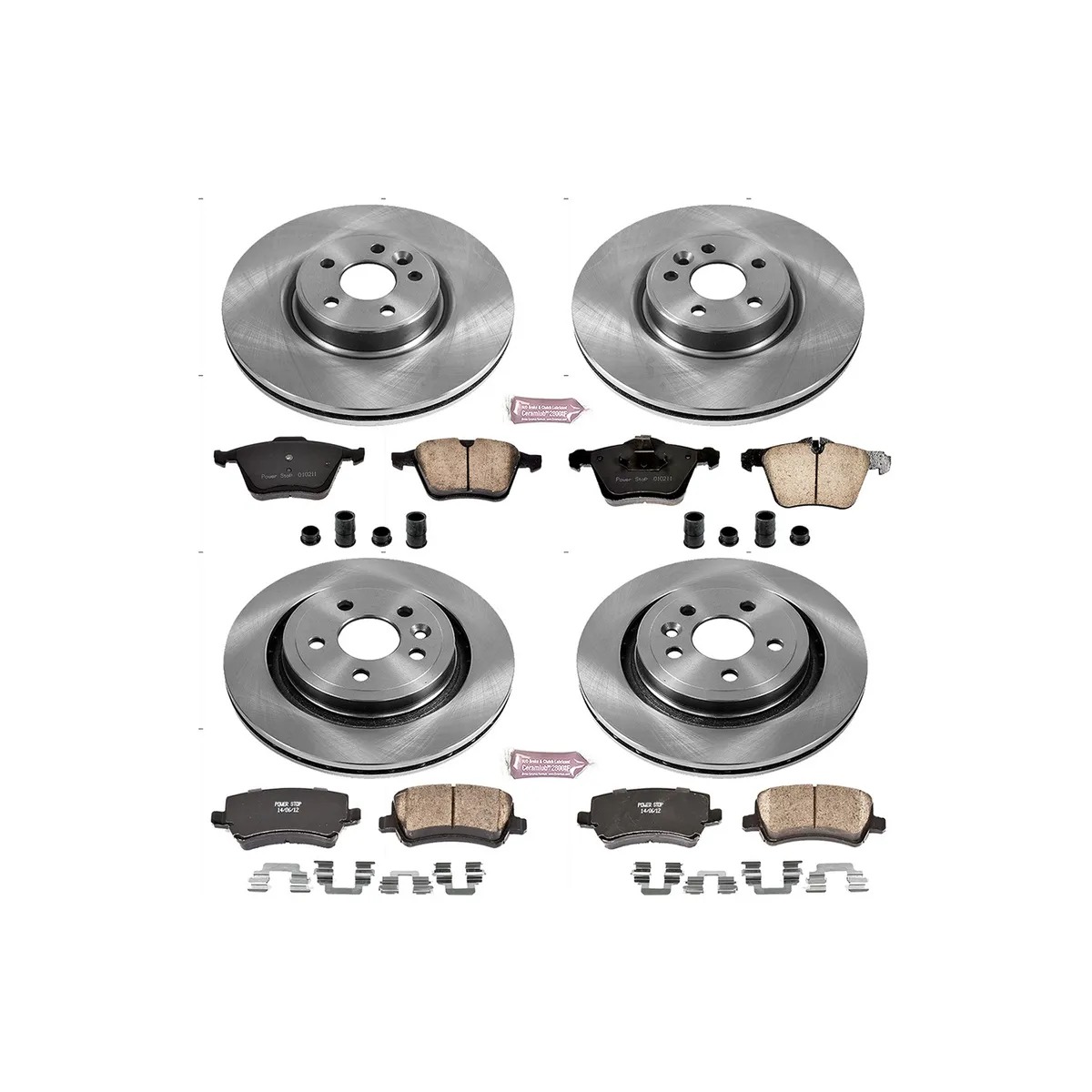 Autospecialty Brake Kit fr 2013-2014 Volvo S60 2007-2014 Volvo S80 2015-2017 Volvo V60 2014 Volvo x product image