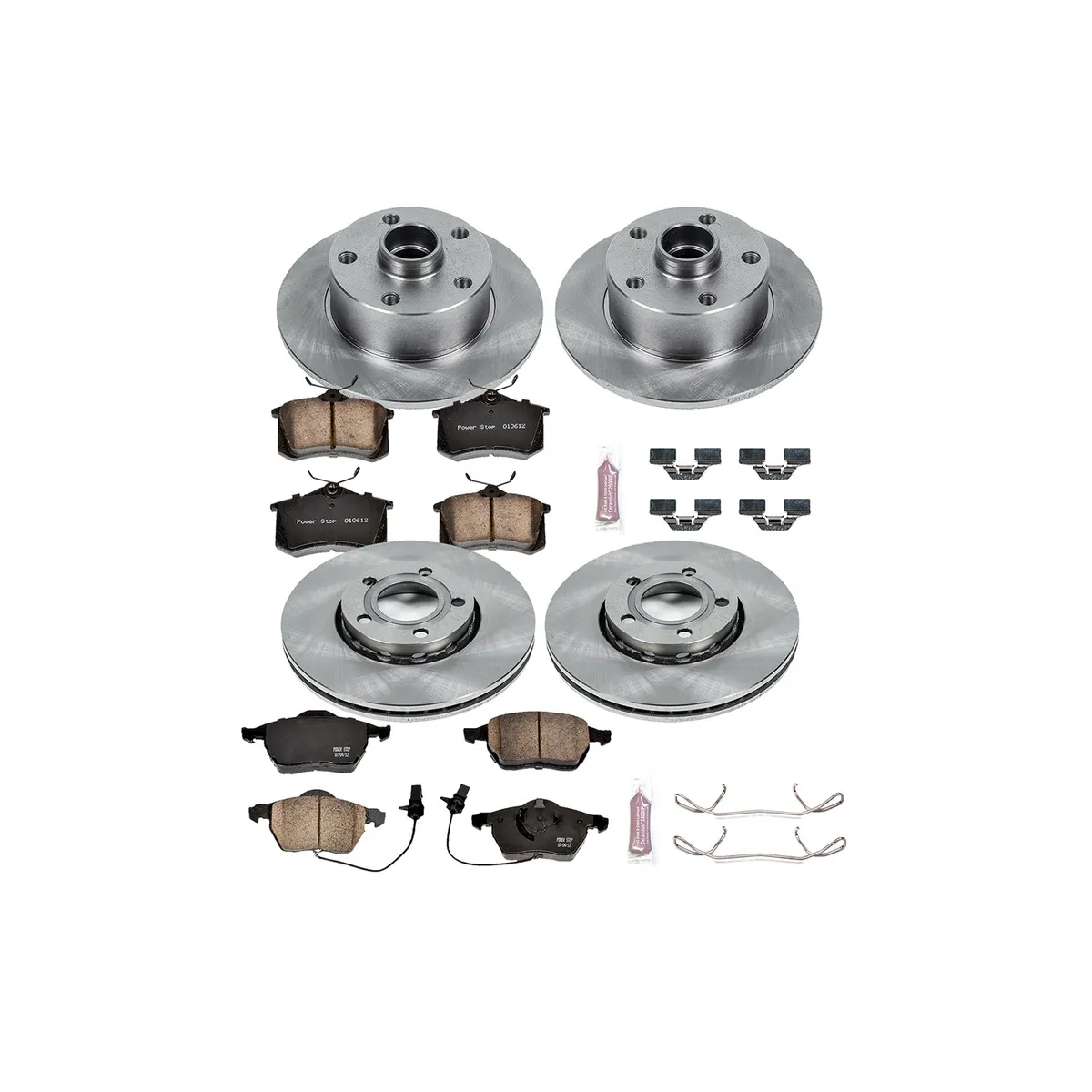 Z17 Direct Replacement Kit: Rotors; Ceramic Pads W/Hardware product image